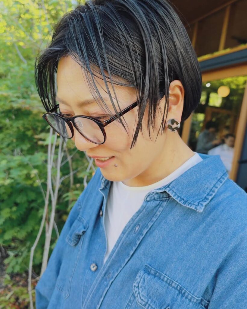 dark grayは色落ちも楽しめる