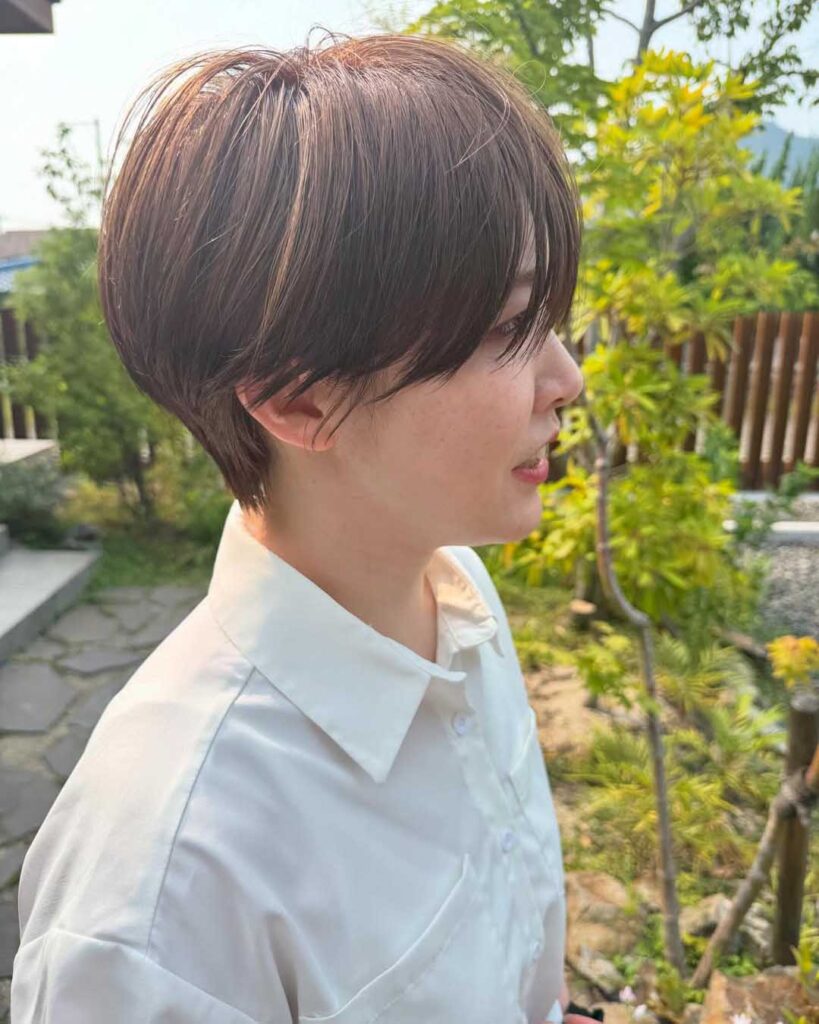 ボブとショート迷って