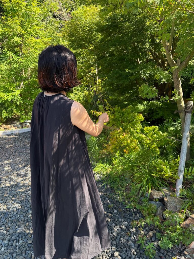 自然が大好きなお客様🌳