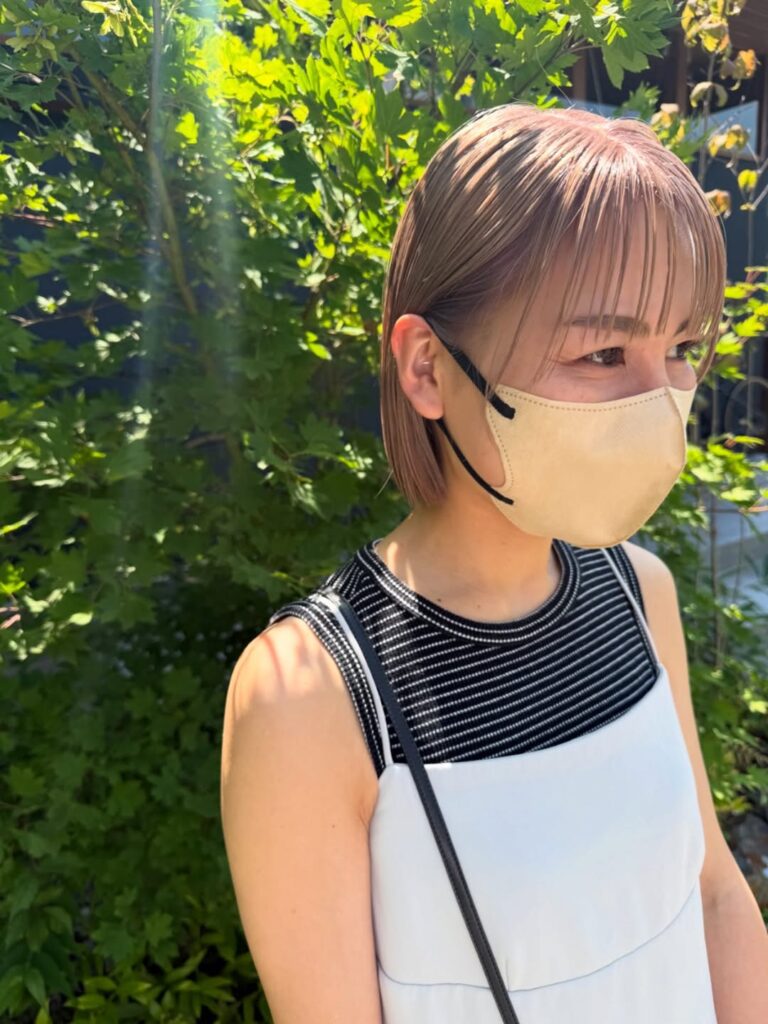 柔らかいハイトーンカラー