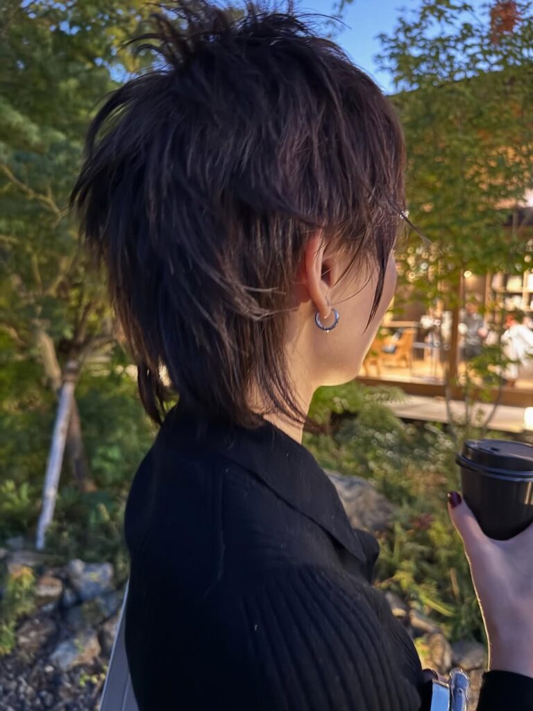 マレットヘアにしたいですー❤️‍🔥❤️‍🔥って！！