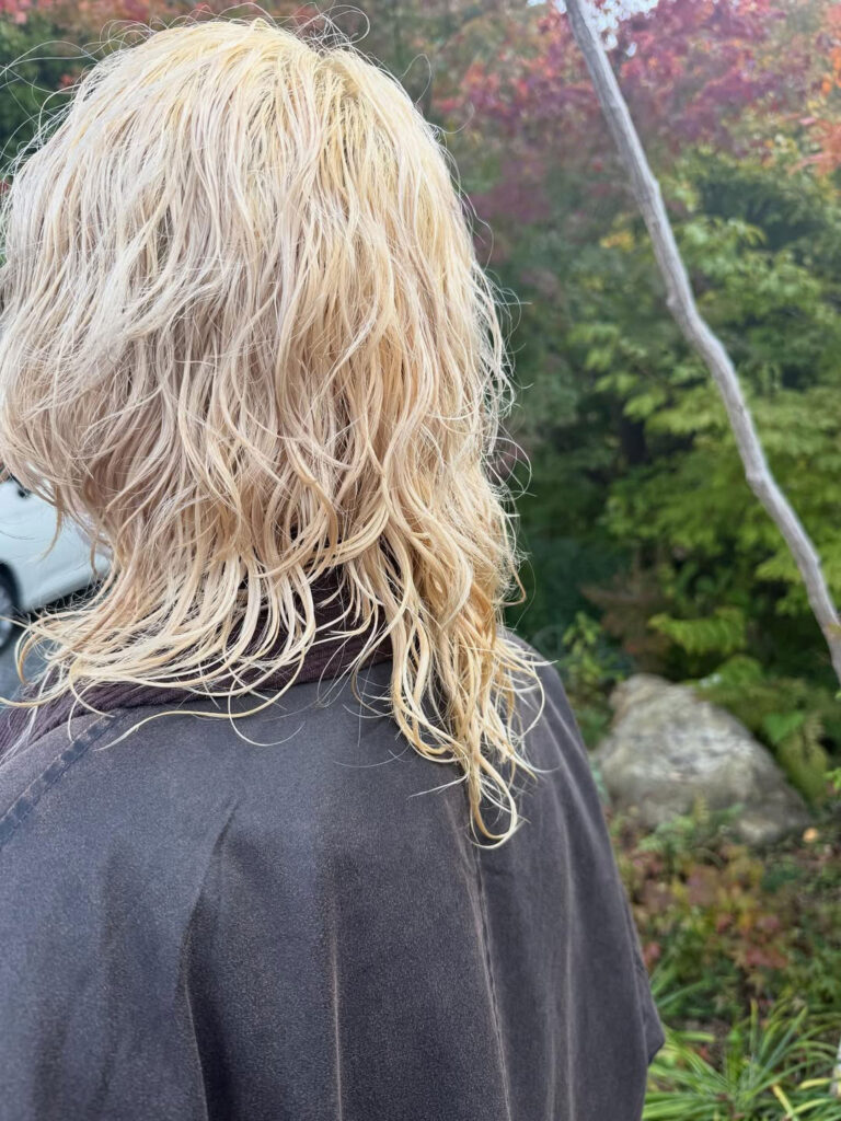 リタッチブリーチandパーマ❤️‍🔥