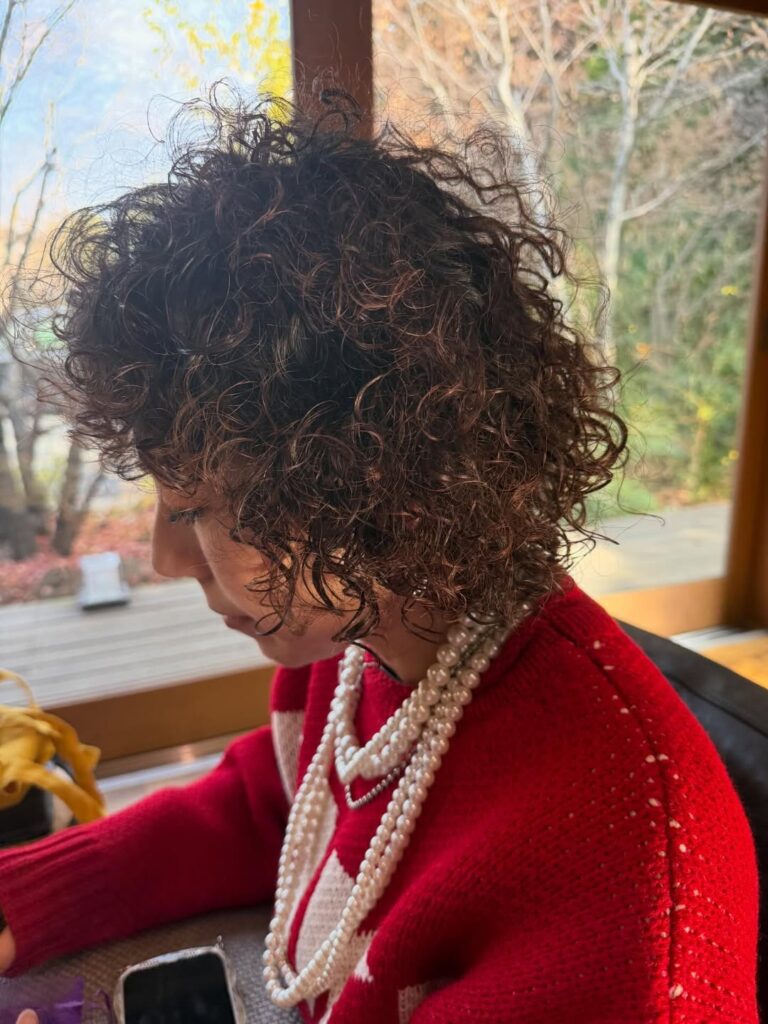 ボブにハードパーマ！