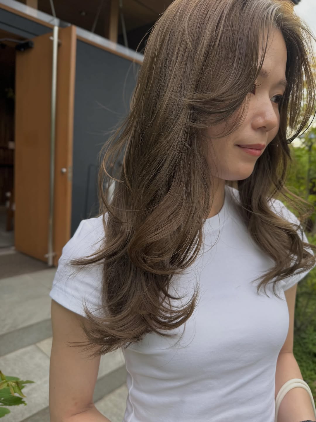 夏のロングヘアってかっこいい😎🌈
