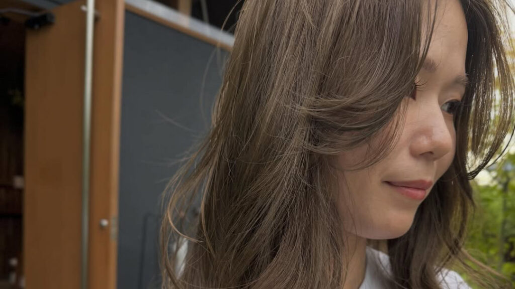 夏のロングヘアってかっこいい😎🌈