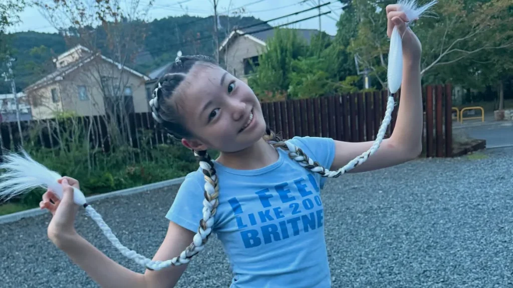 dancer hair arrange