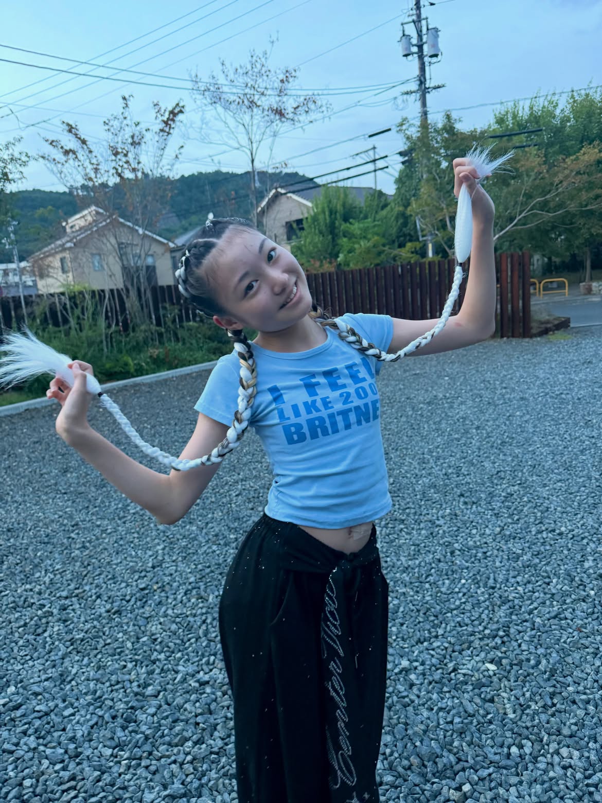 dancer hair arrange